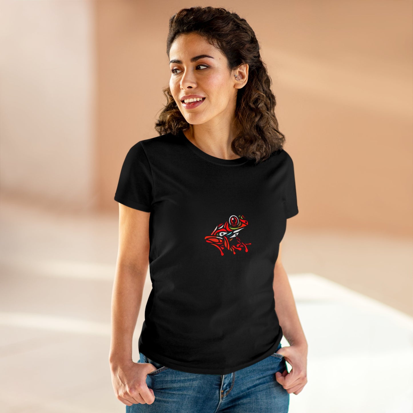 Red-eyed Tree Frog Dreamesque - Women - Snazzle Tee