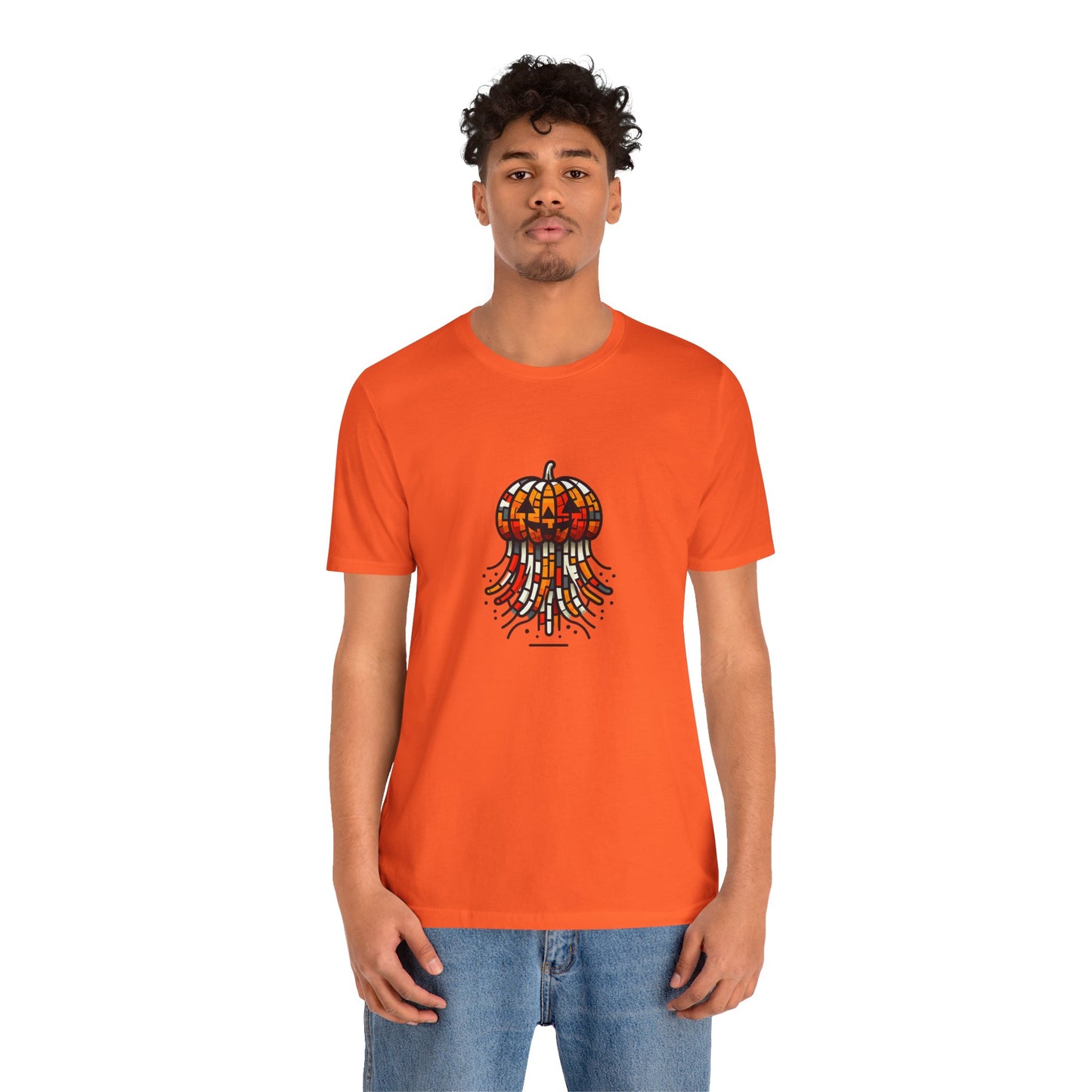 Jack-o'-Lantern Jellyfish Mirthmosphere - Snazzle Tee