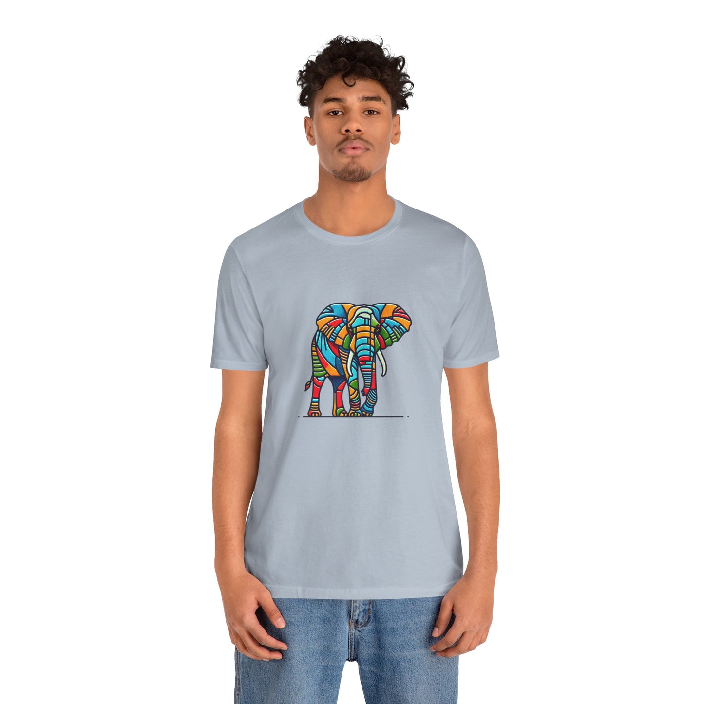 African Elephant Serenitude - Snazzle Tee