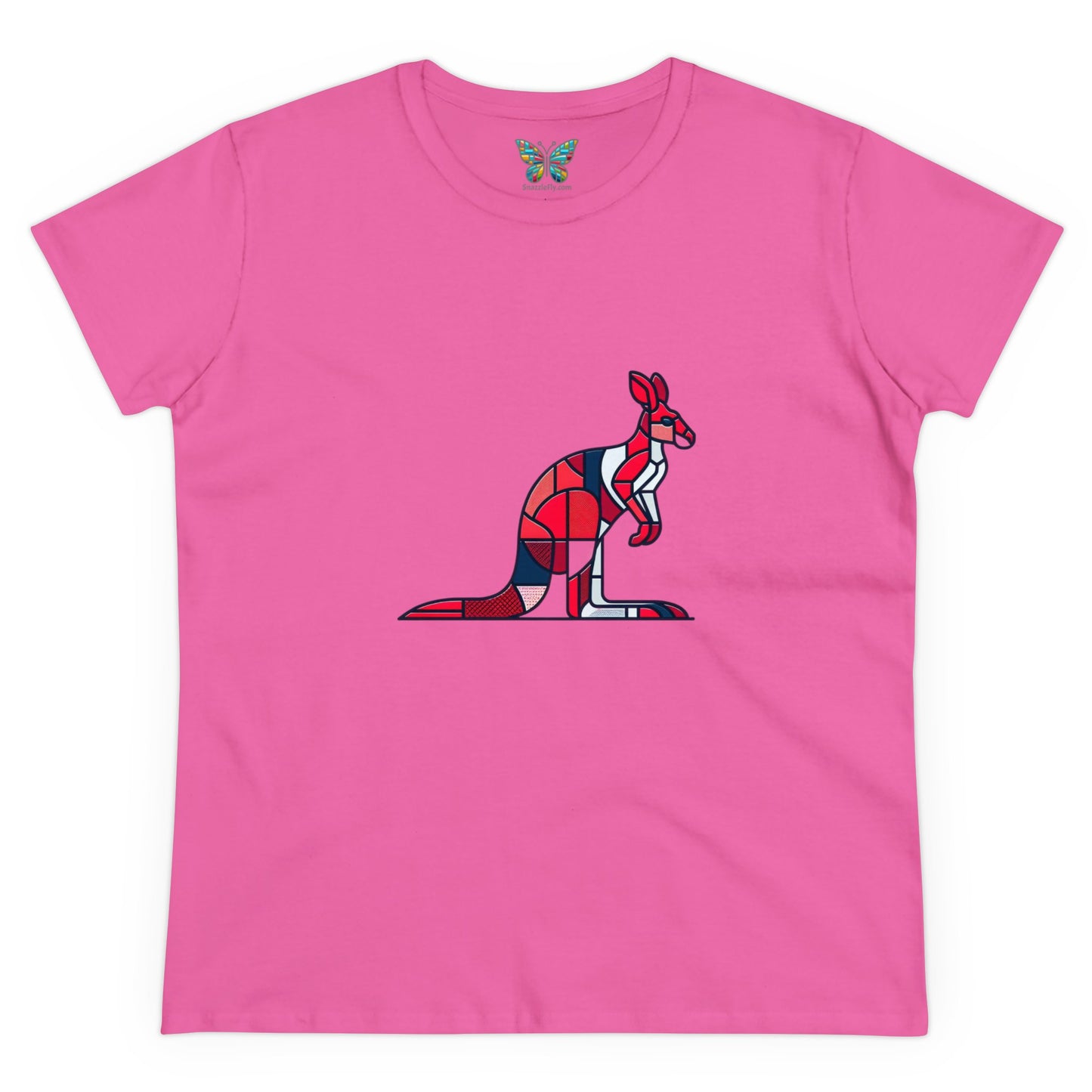 Red Kangaroo Zensweep - Women - Snazzle Tee