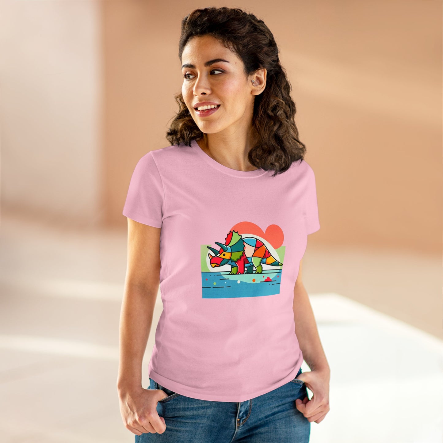 Triceratops Blithoria - Women - Snazzle Tee