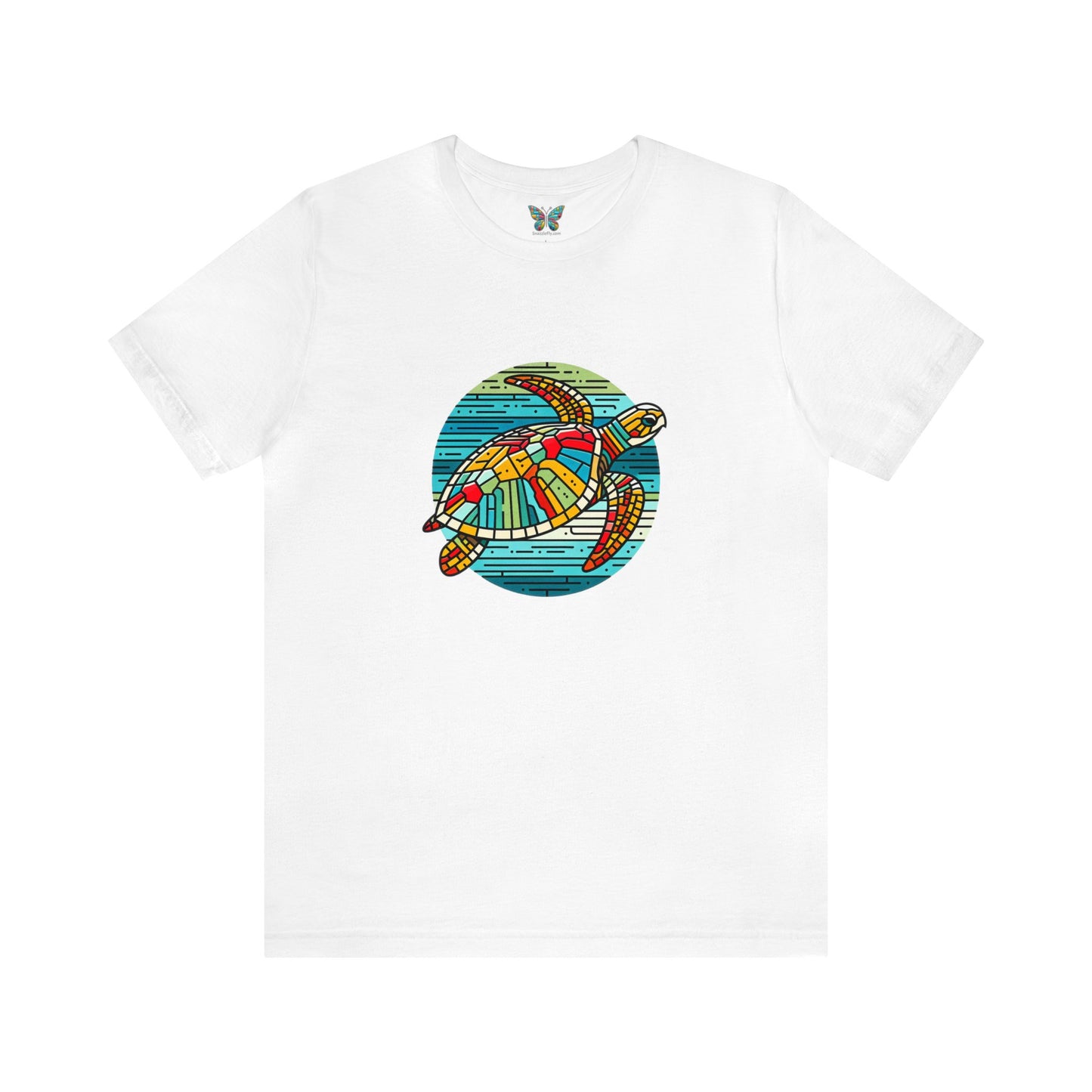 Loggerhead Sea Turtle Kaleidofeel - Snazzle Tee