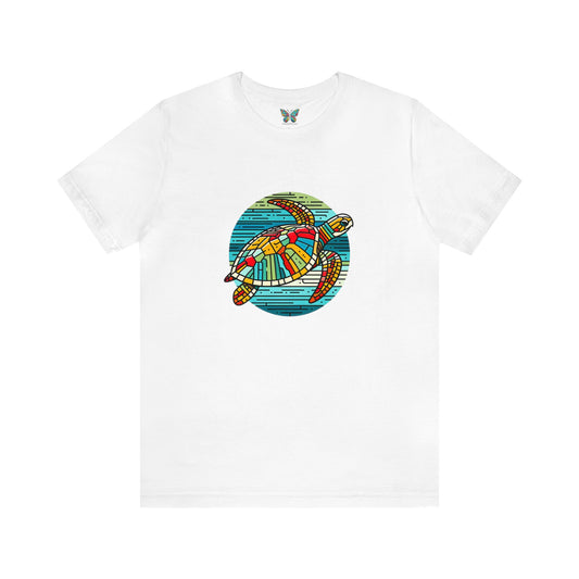 Loggerhead Sea Turtle Kaleidofeel - Snazzle Tee