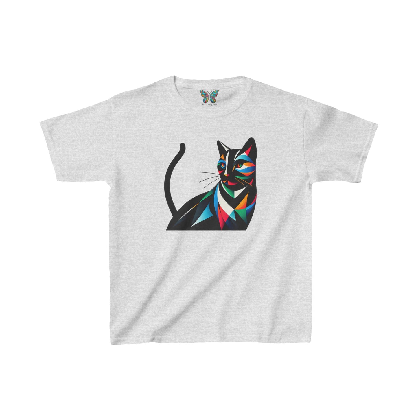 Black Cat Merelune - Youth - Snazzle Tee