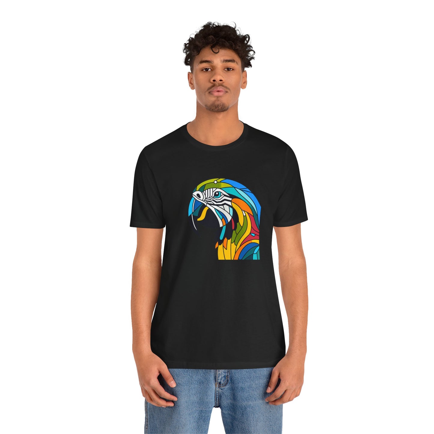 Macaw Parrot Kaleidoshimmer - Snazzle Tee