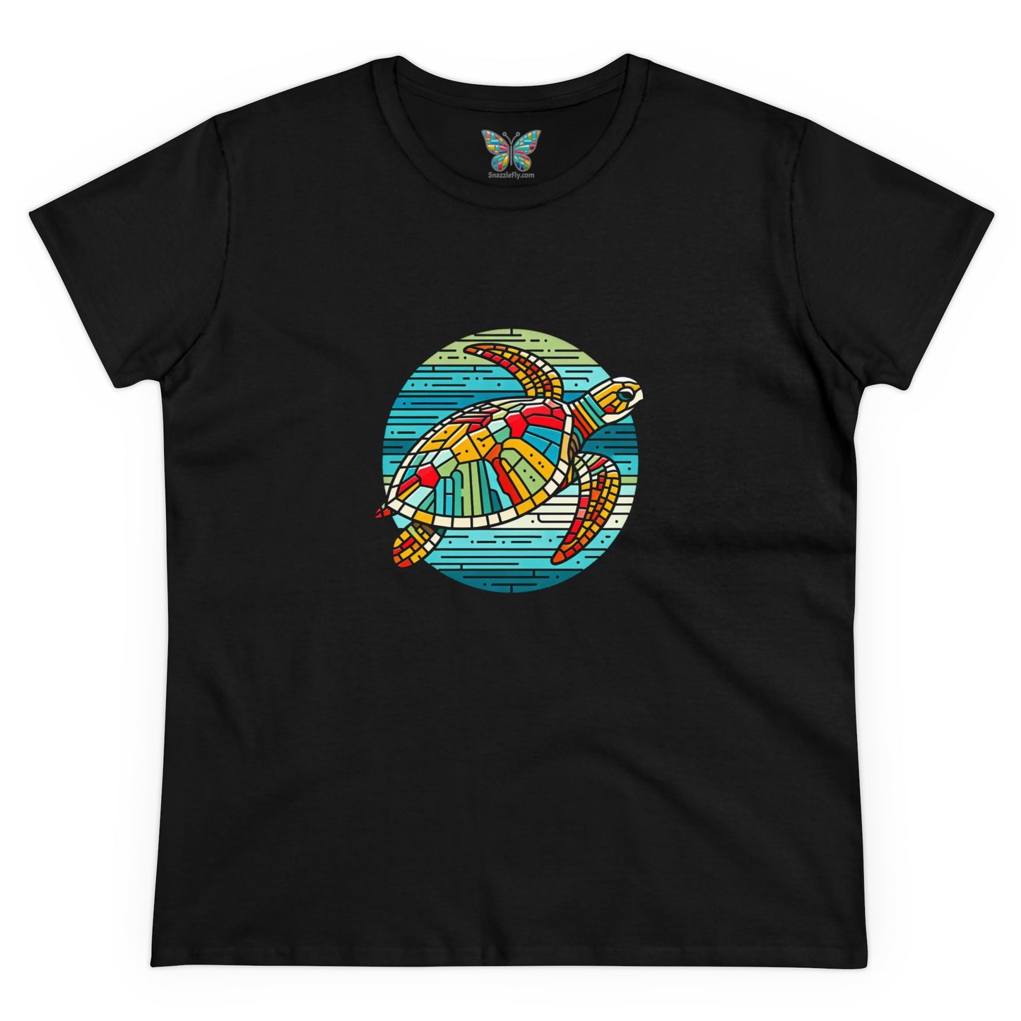 Loggerhead Sea Turtle Kaleidofeel - Women - Snazzle Tee