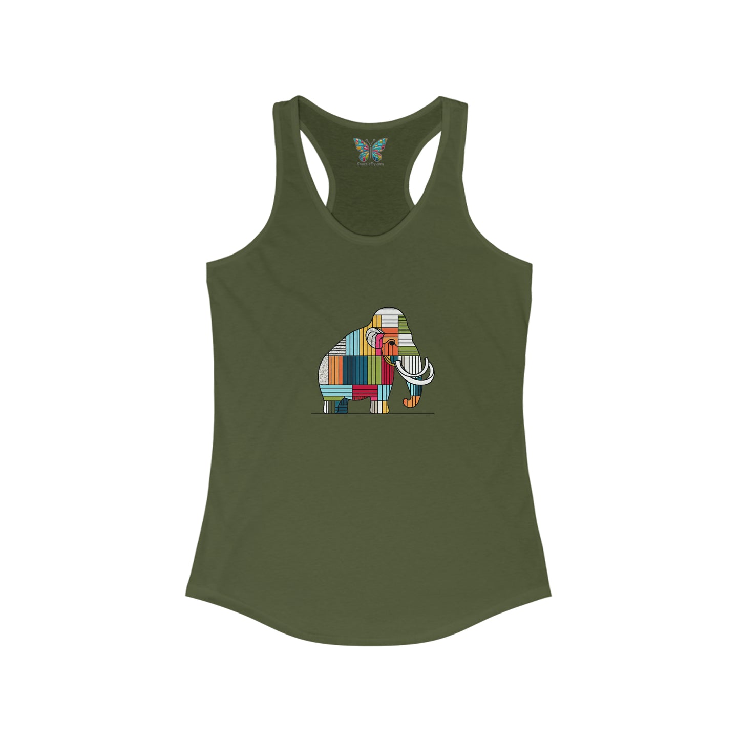 Woolly Mammoth Huescapism - Women - Snazzle Tank