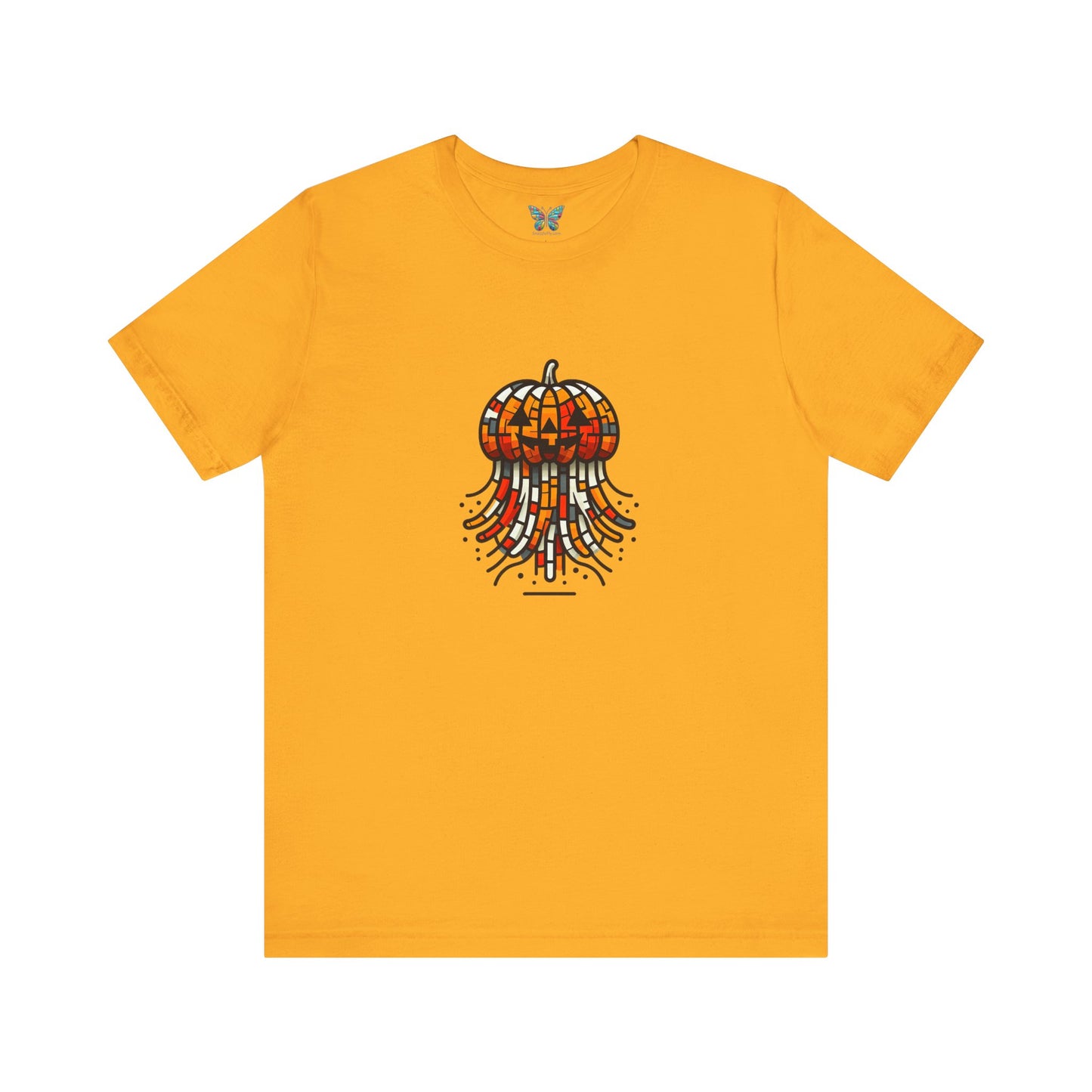 Jack-o'-Lantern Jellyfish Mirthmosphere - Snazzle Tee