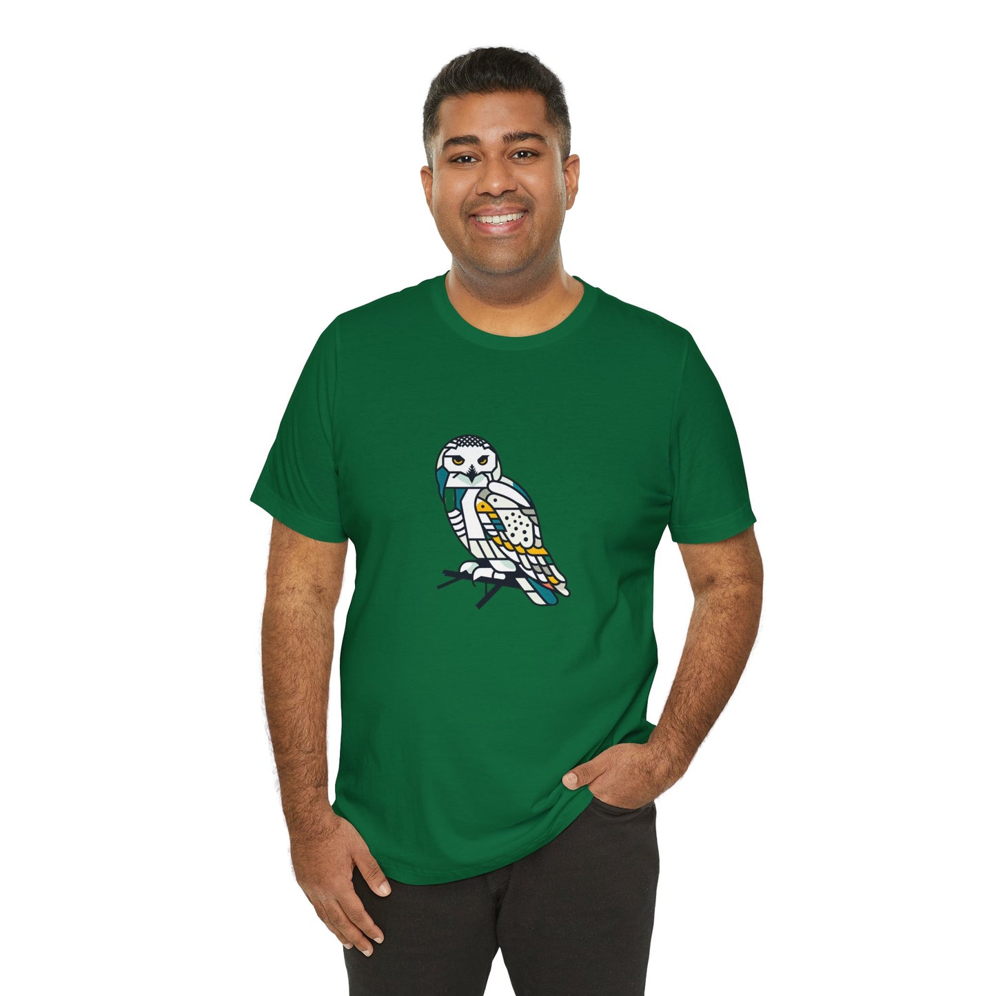 Snowy Owl Expancesthetic - Snazzle Tee