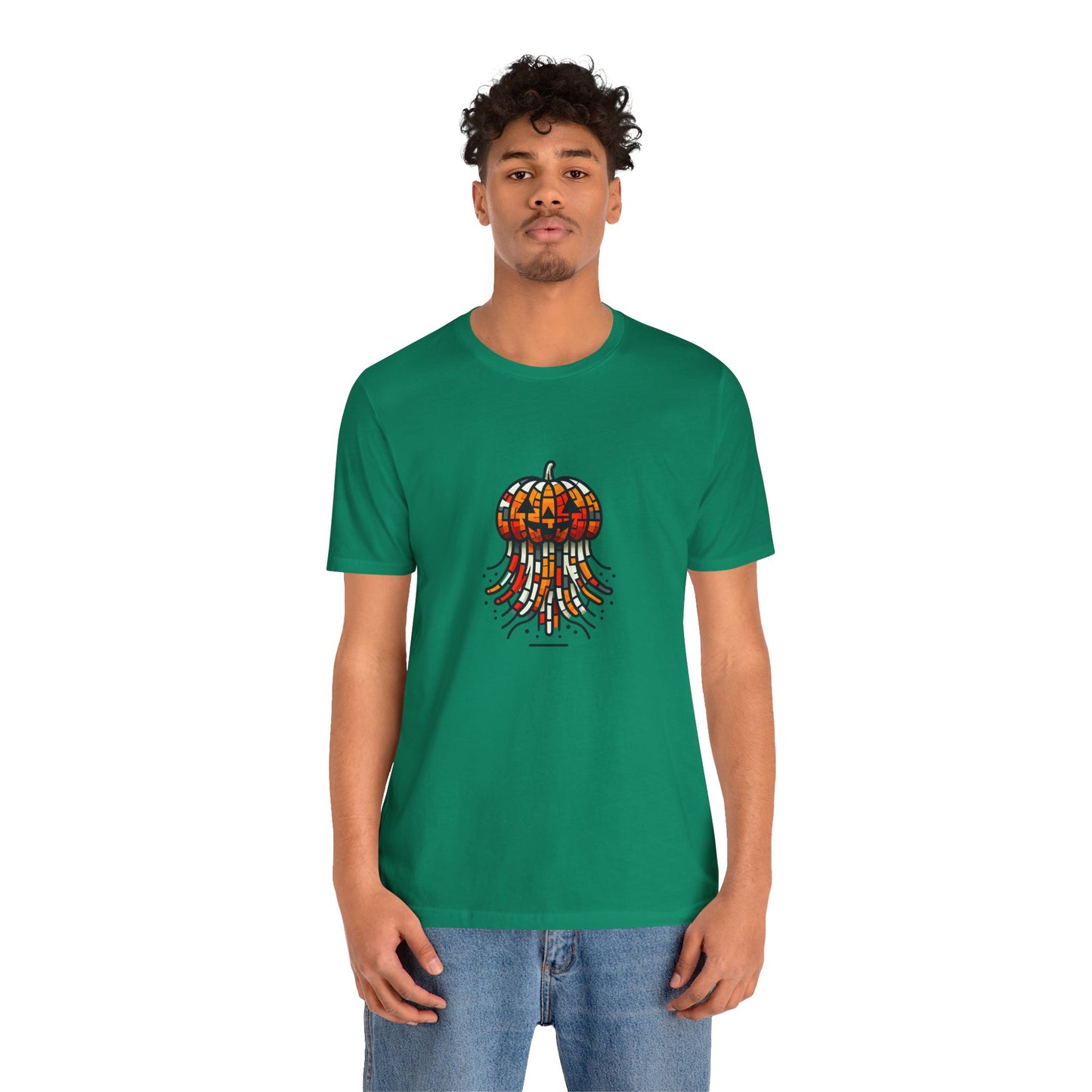 Jack-o'-Lantern Jellyfish Mirthmosphere - Snazzle Tee