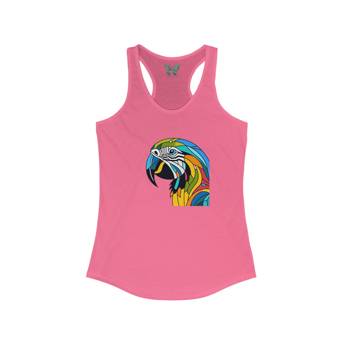 Macaw Parrot Kaleidoshimmer - Women - Snazzle Tank