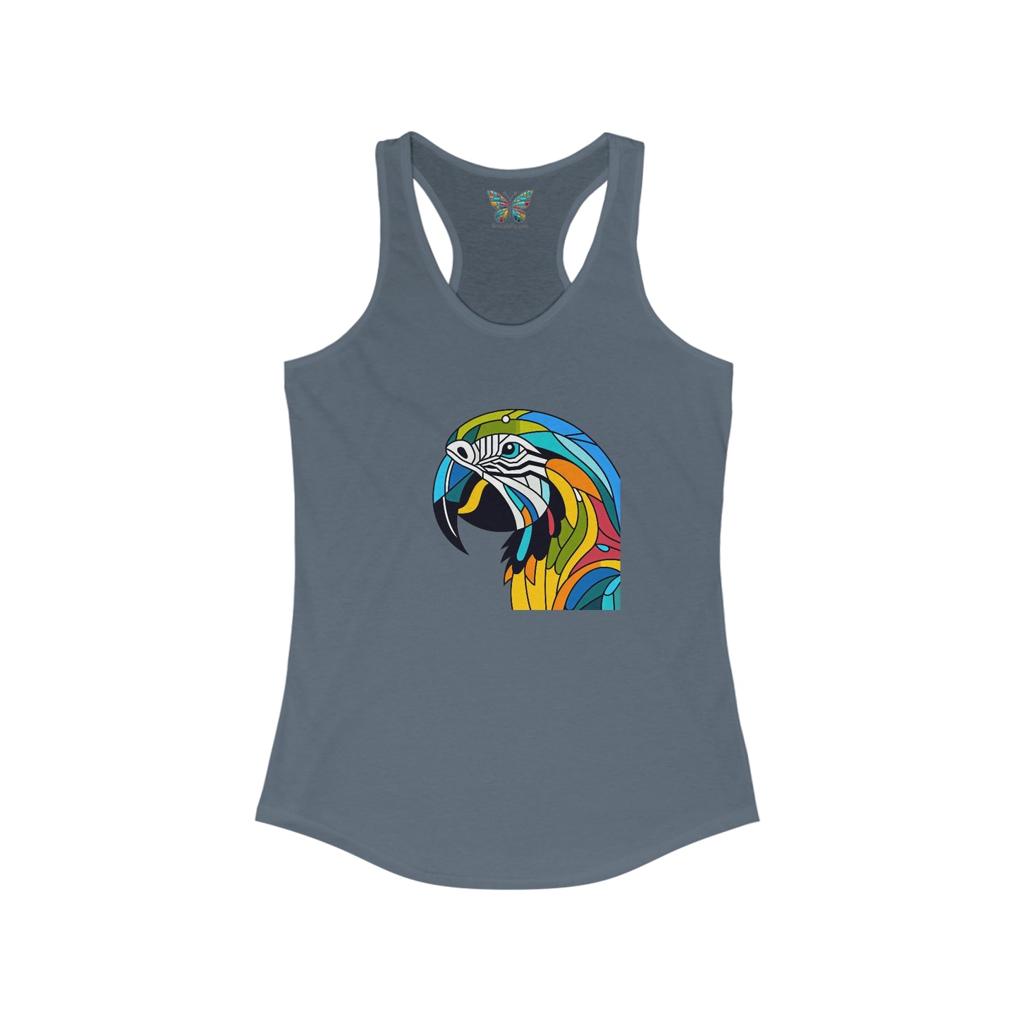 Macaw Parrot Kaleidoshimmer - Women - Snazzle Tank