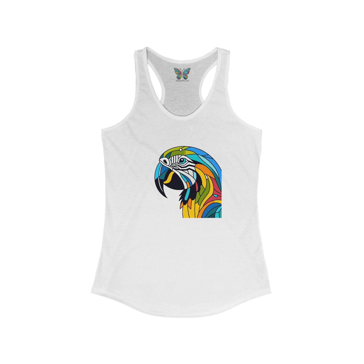 Macaw Parrot Kaleidoshimmer - Women - Snazzle Tank