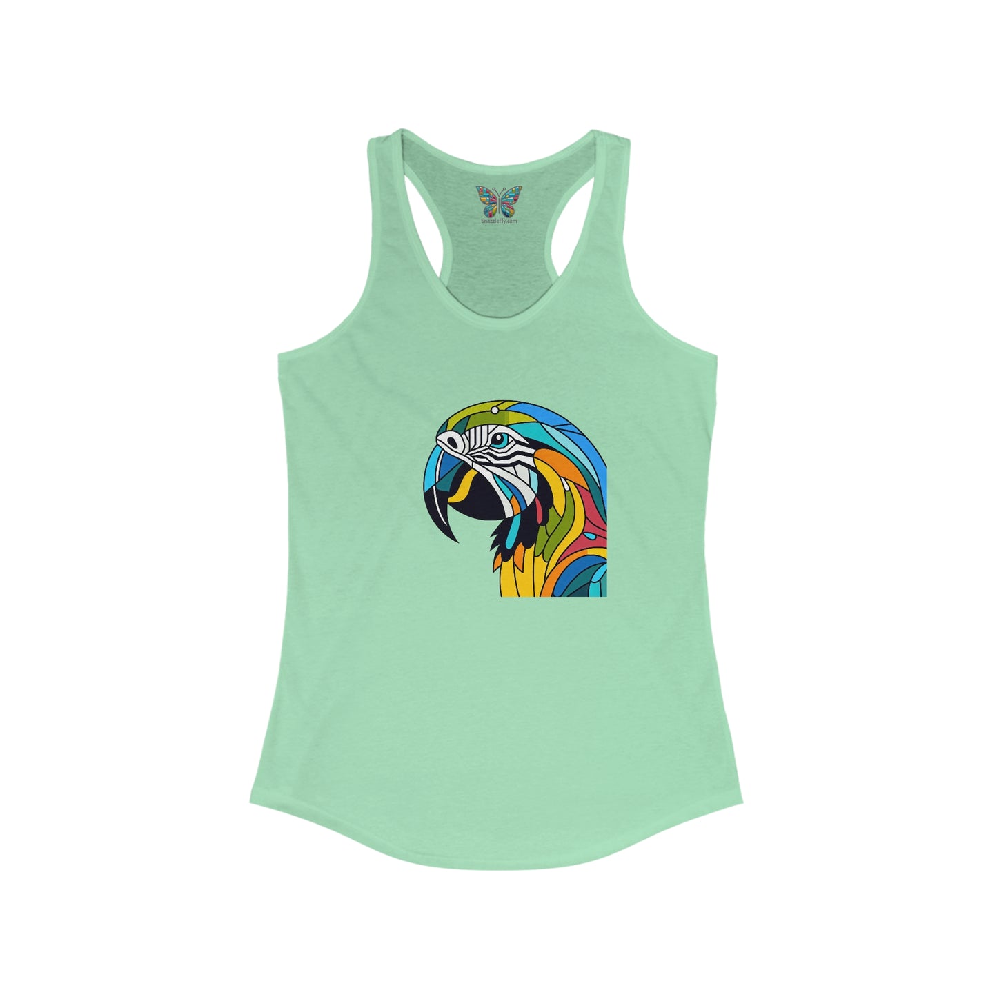 Macaw Parrot Kaleidoshimmer - Women - Snazzle Tank