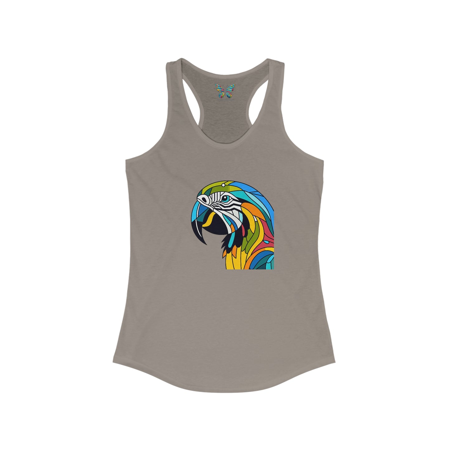 Macaw Parrot Kaleidoshimmer - Women - Snazzle Tank