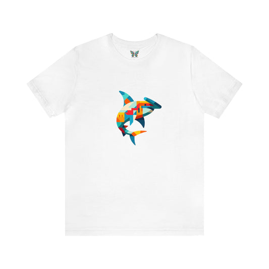 Hammerhead Shark Mosaflow - Snazzle Tee