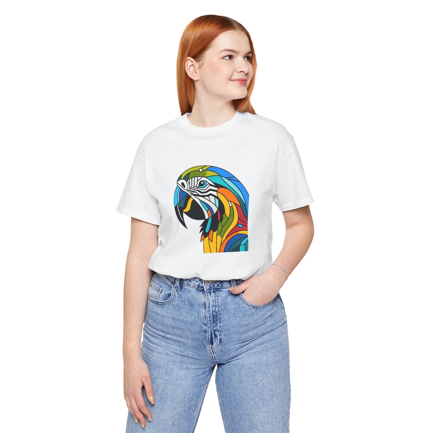 Macaw Parrot Kaleidoshimmer - Snazzle Tee