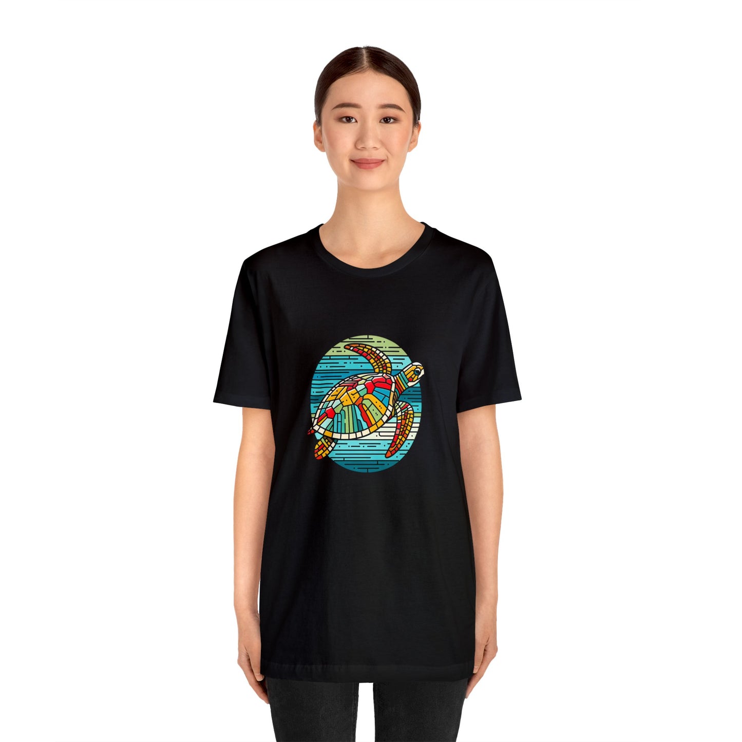 Loggerhead Sea Turtle Kaleidofeel - Snazzle Tee