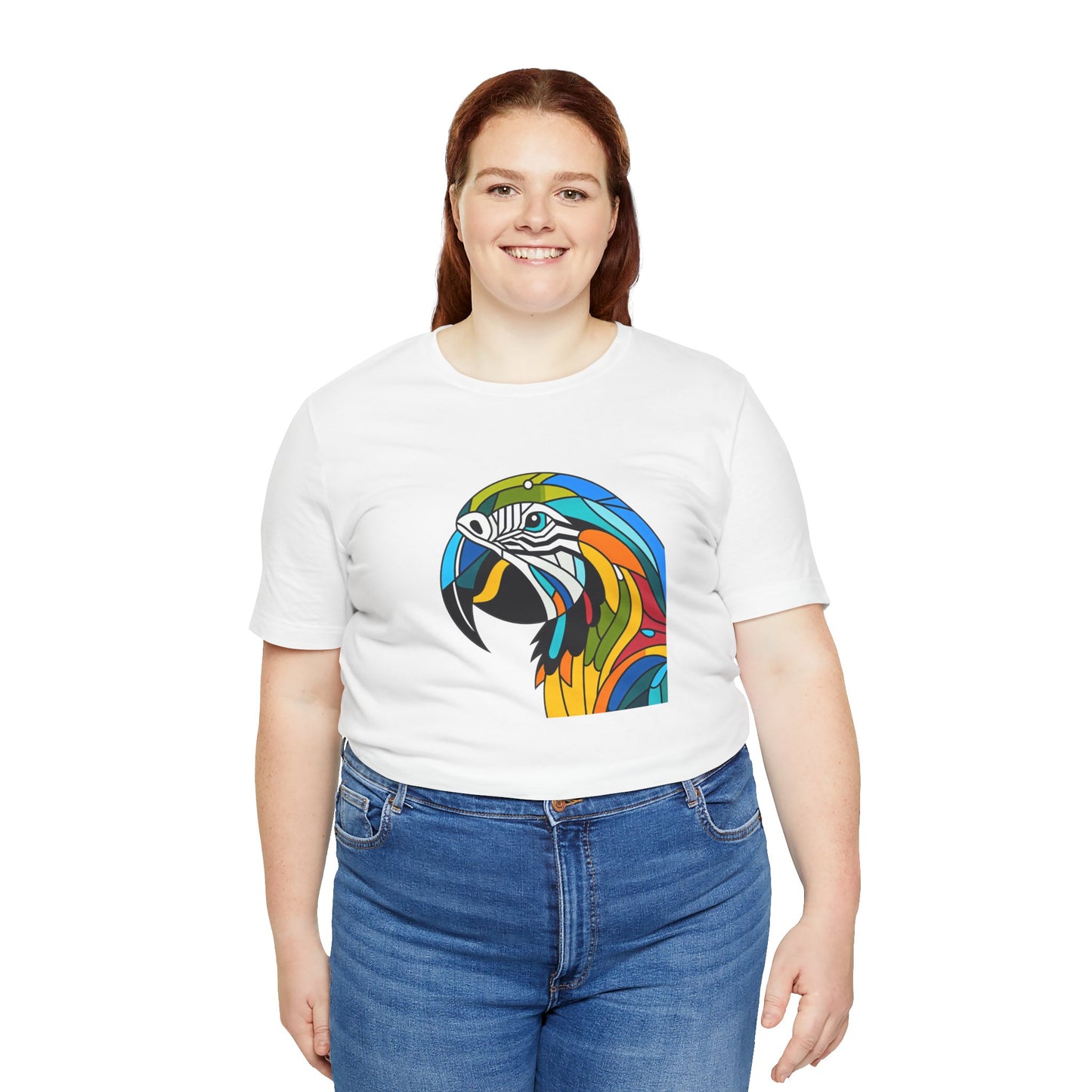 Macaw Parrot Kaleidoshimmer - Snazzle Tee