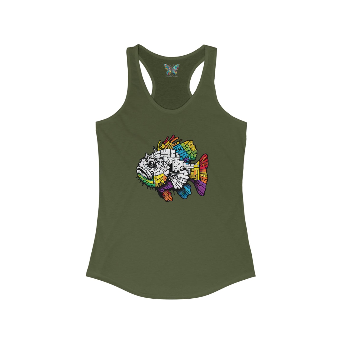 Warty Frogfish Vibraculum - Women - Snazzle Tank