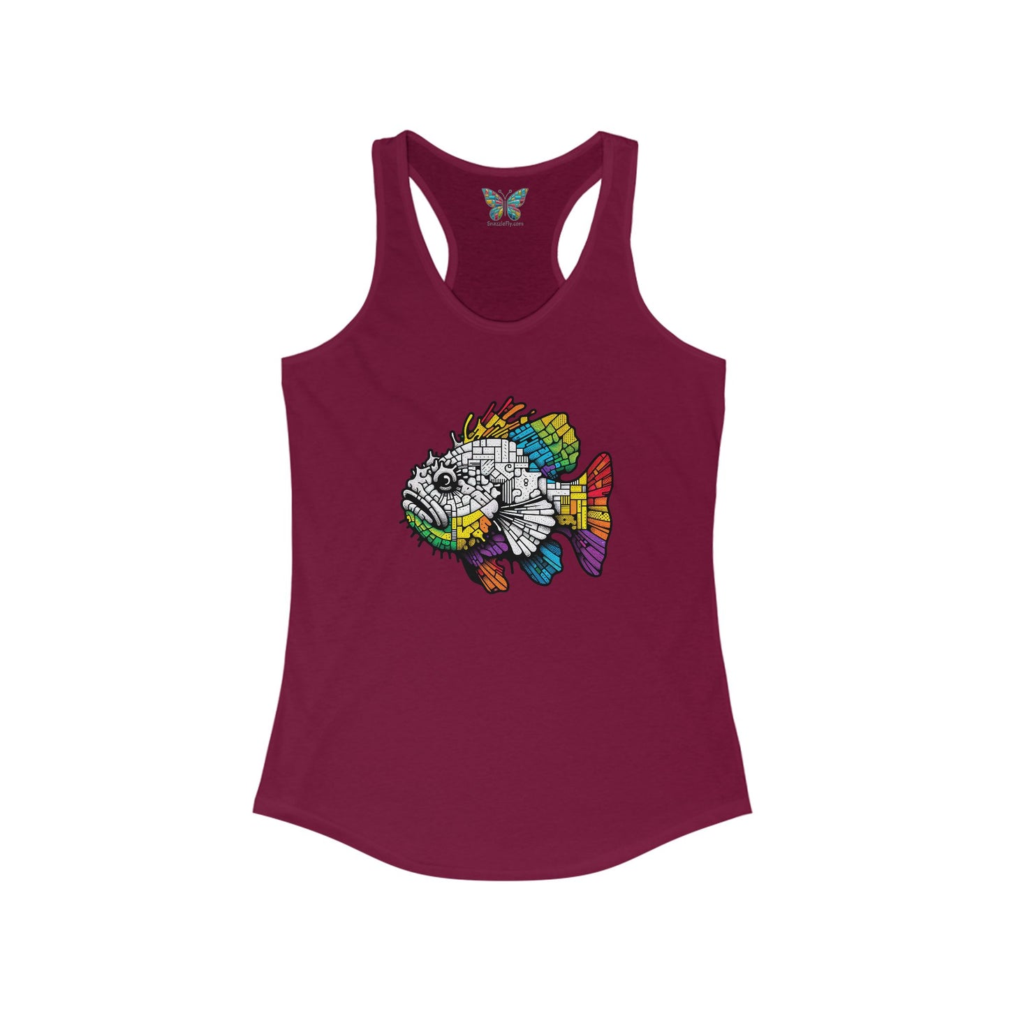 Warty Frogfish Vibraculum - Women - Snazzle Tank