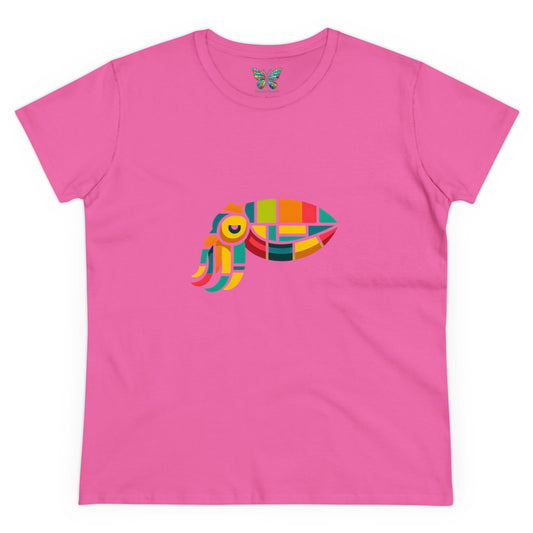 Cuttlefish Expressionism - Women - Snazzle Tee