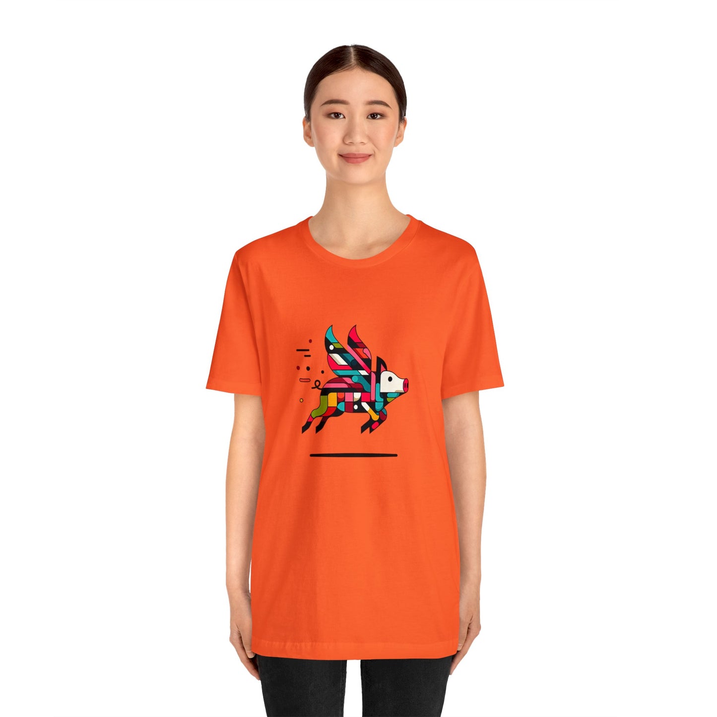 Flying Pig Quirkella - Snazzle Tee