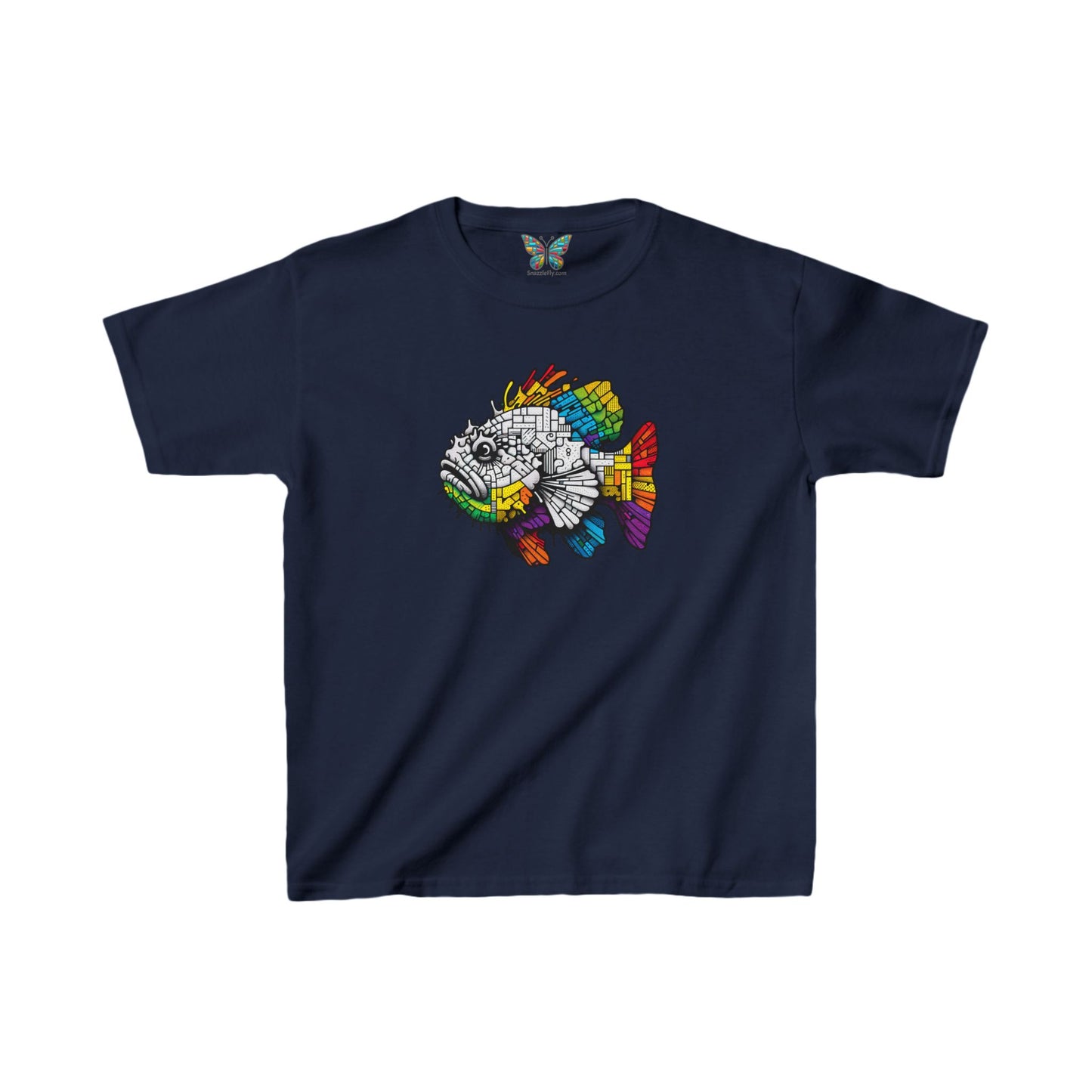 Warty Frogfish Vibraculum - Youth - Snazzle Tee