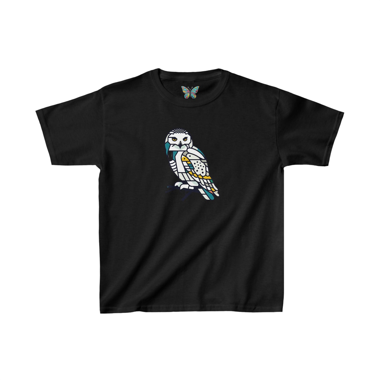 Snowy Owl Expancesthetic - Youth - Snazzle Tee