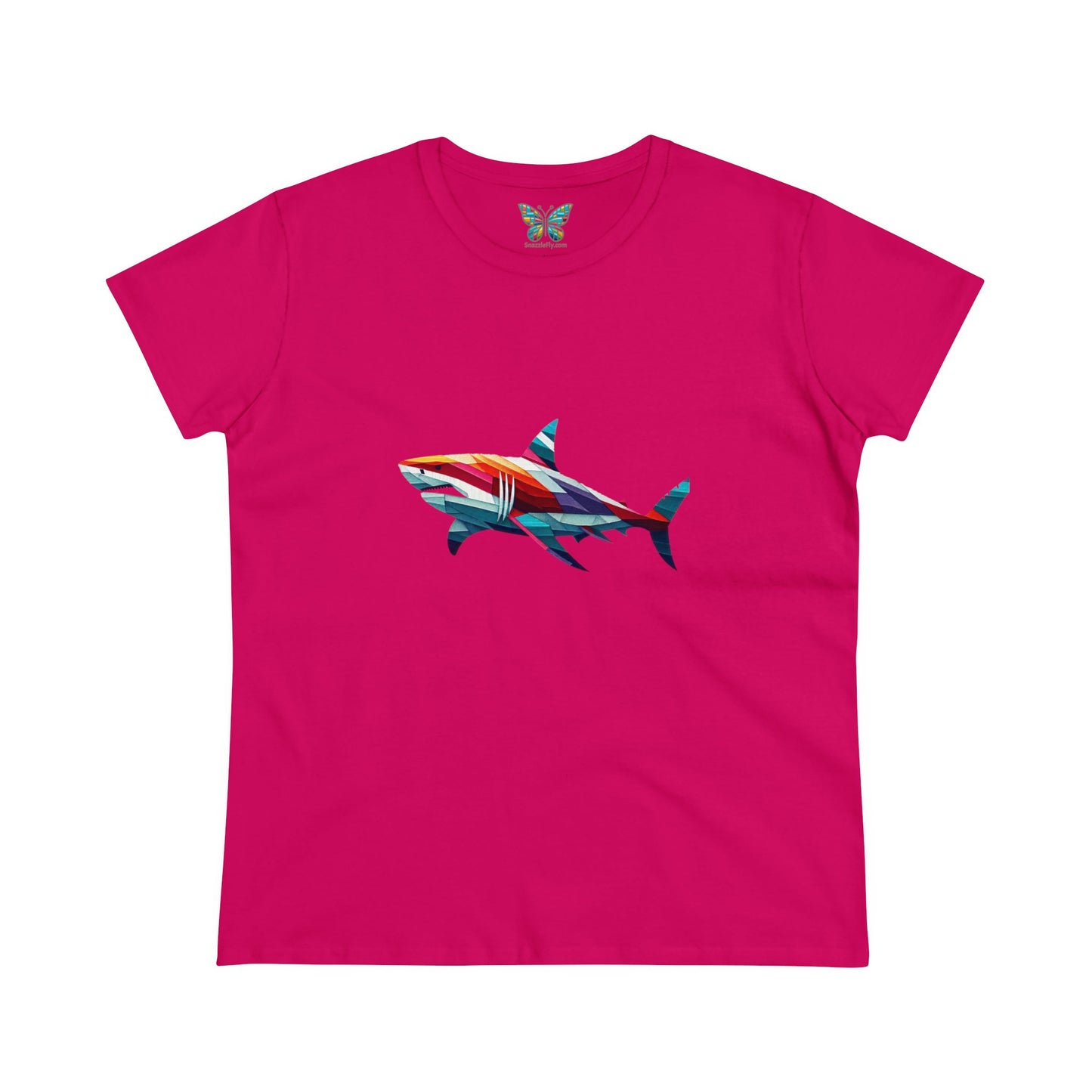 Great White Shark Mysterime - Women - Snazzle Tee