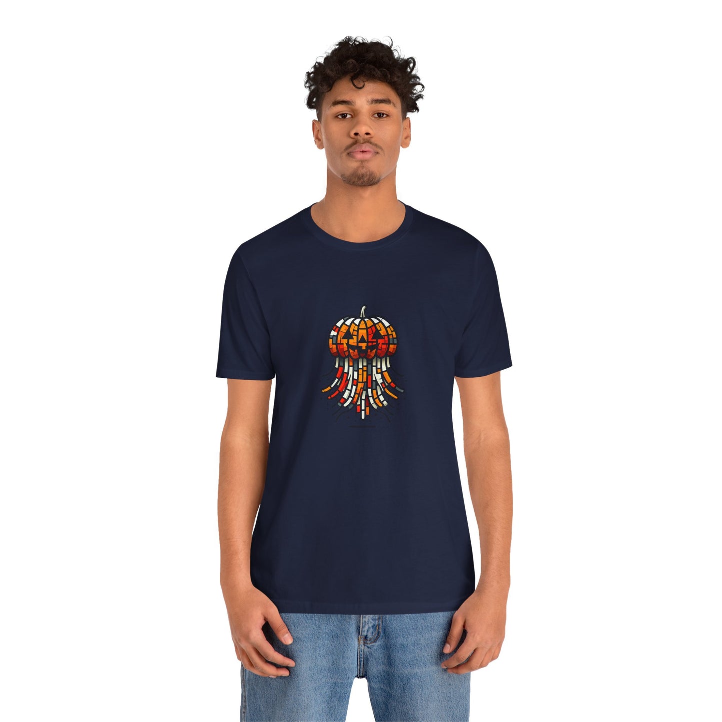 Jack-o'-Lantern Jellyfish Mirthmosphere - Snazzle Tee