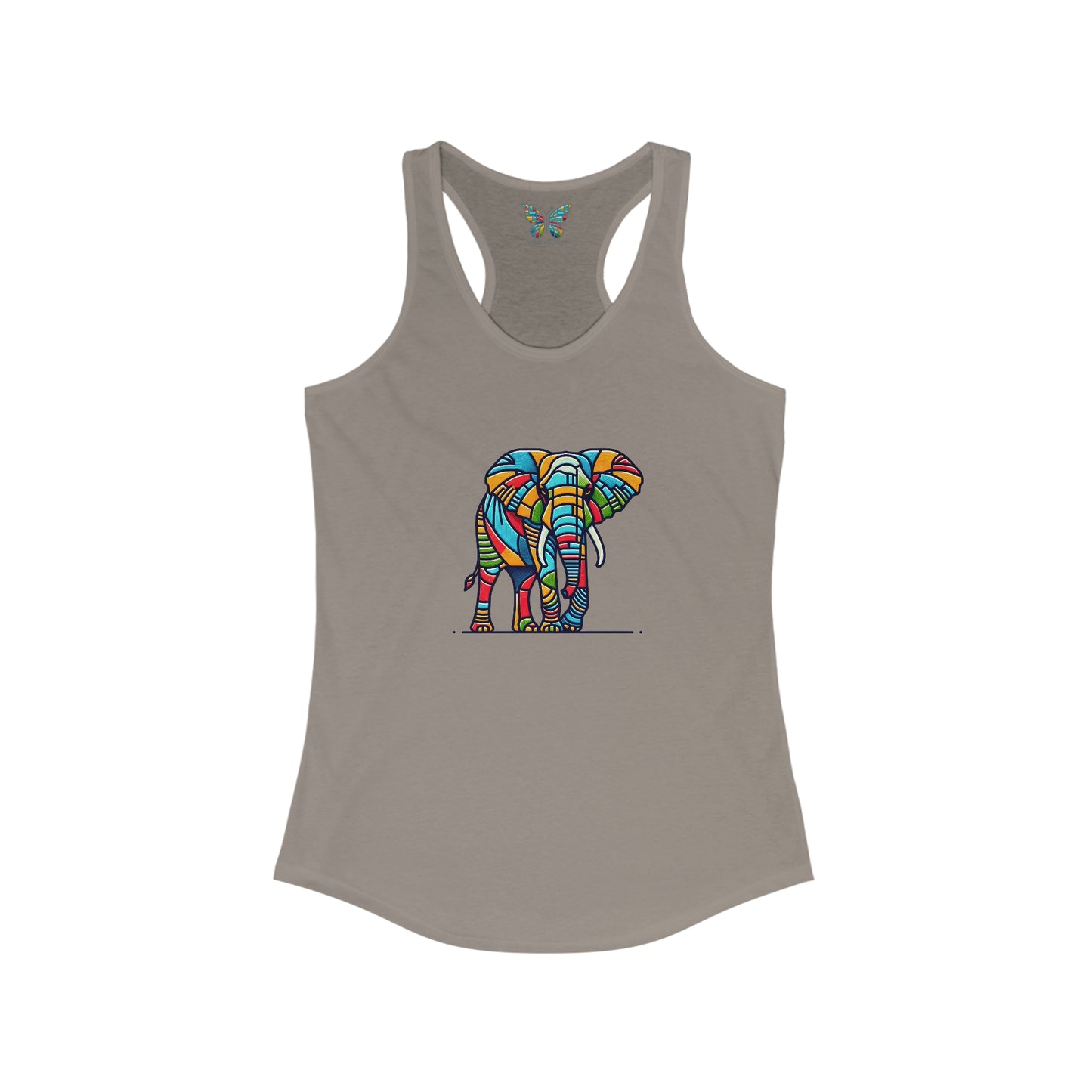 African Elephant Serenitude - Women - Snazzle Tank