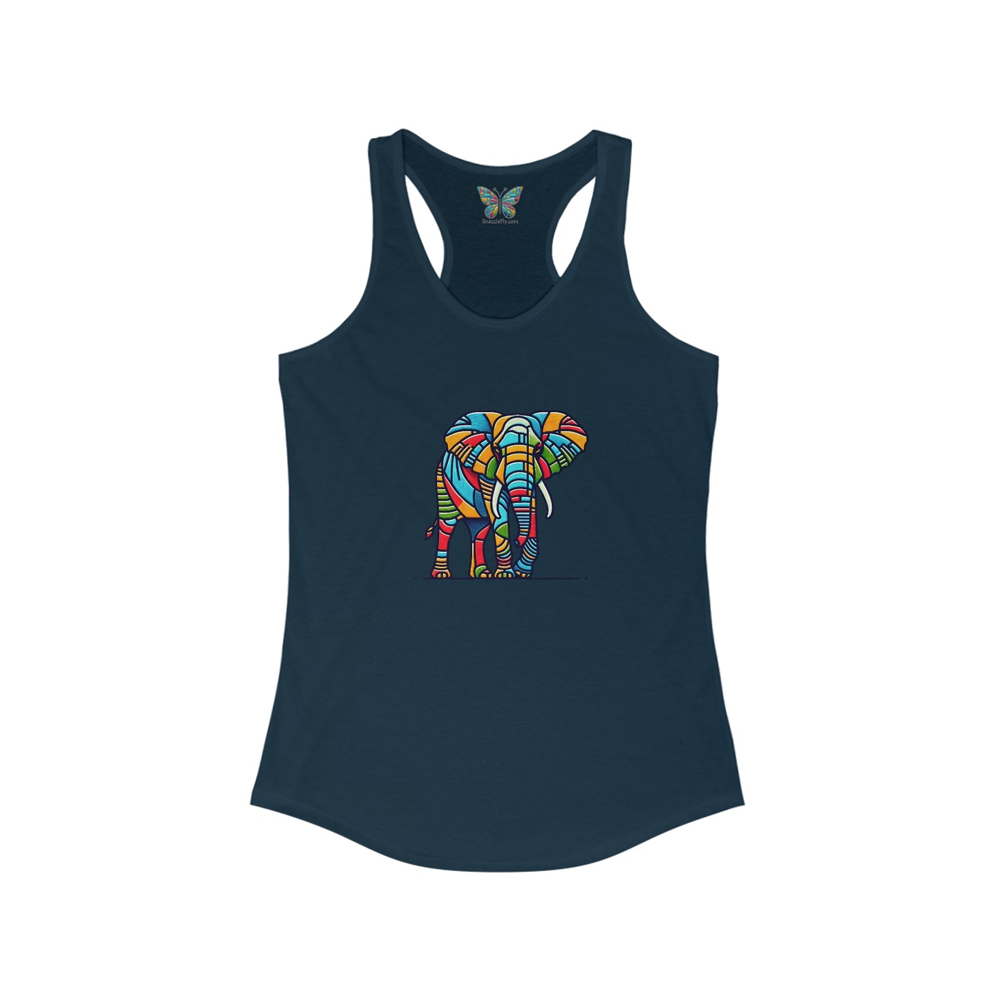 African Elephant Serenitude - Women - Snazzle Tank