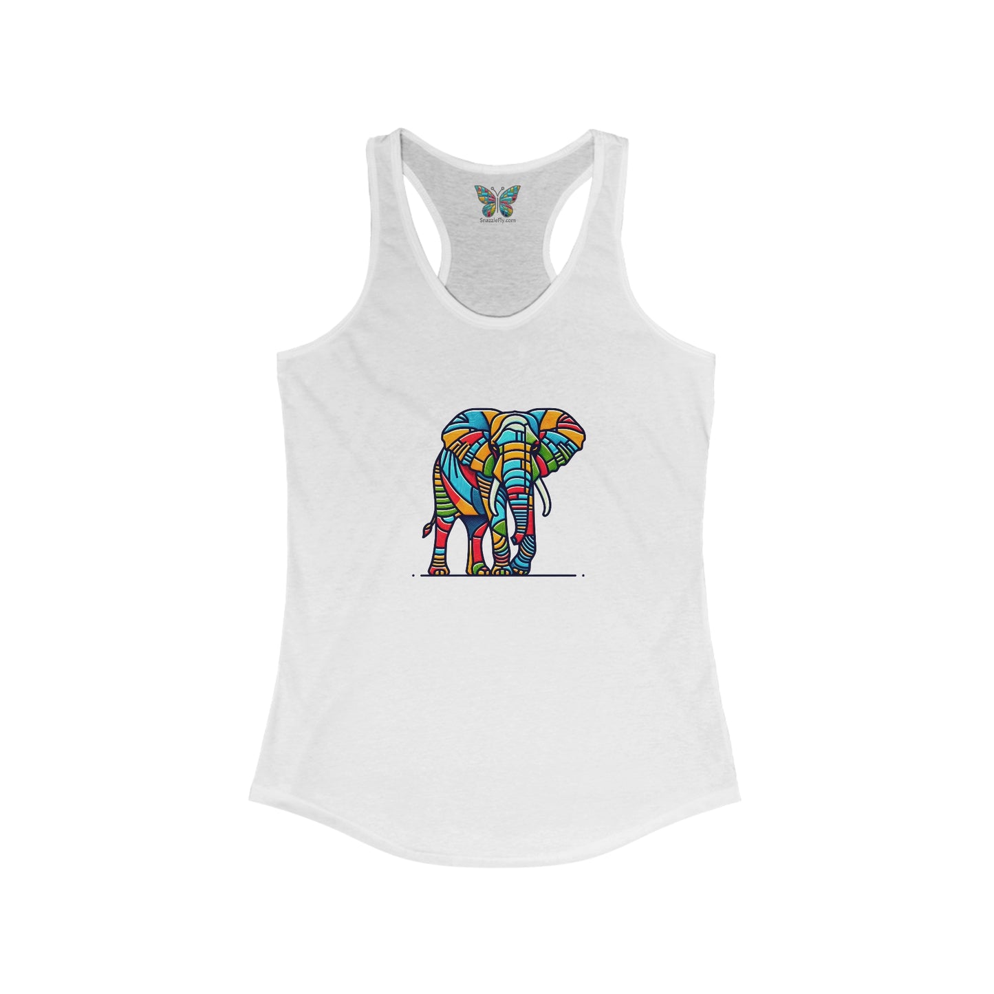 African Elephant Serenitude - Women - Snazzle Tank