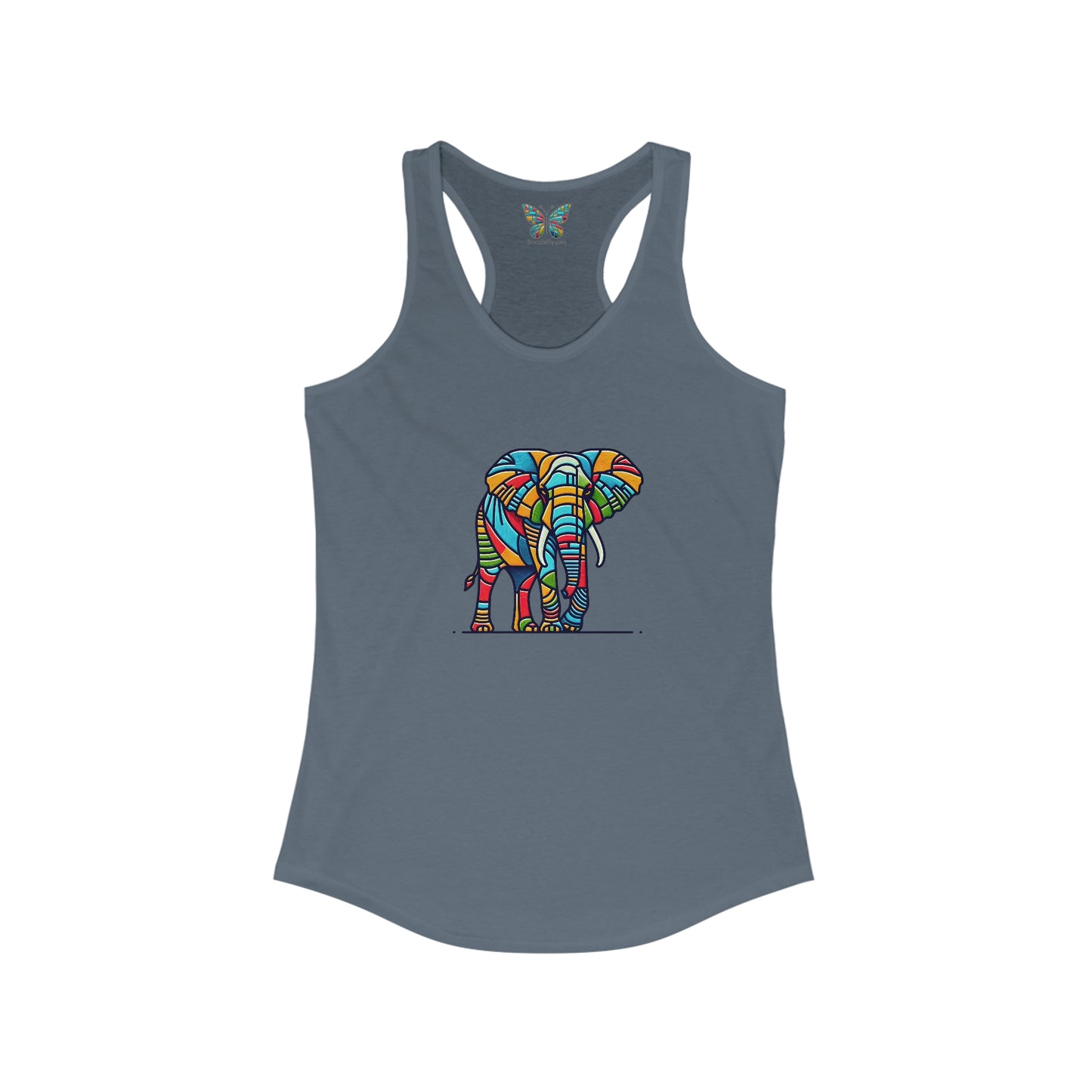 African Elephant Serenitude - Women - Snazzle Tank