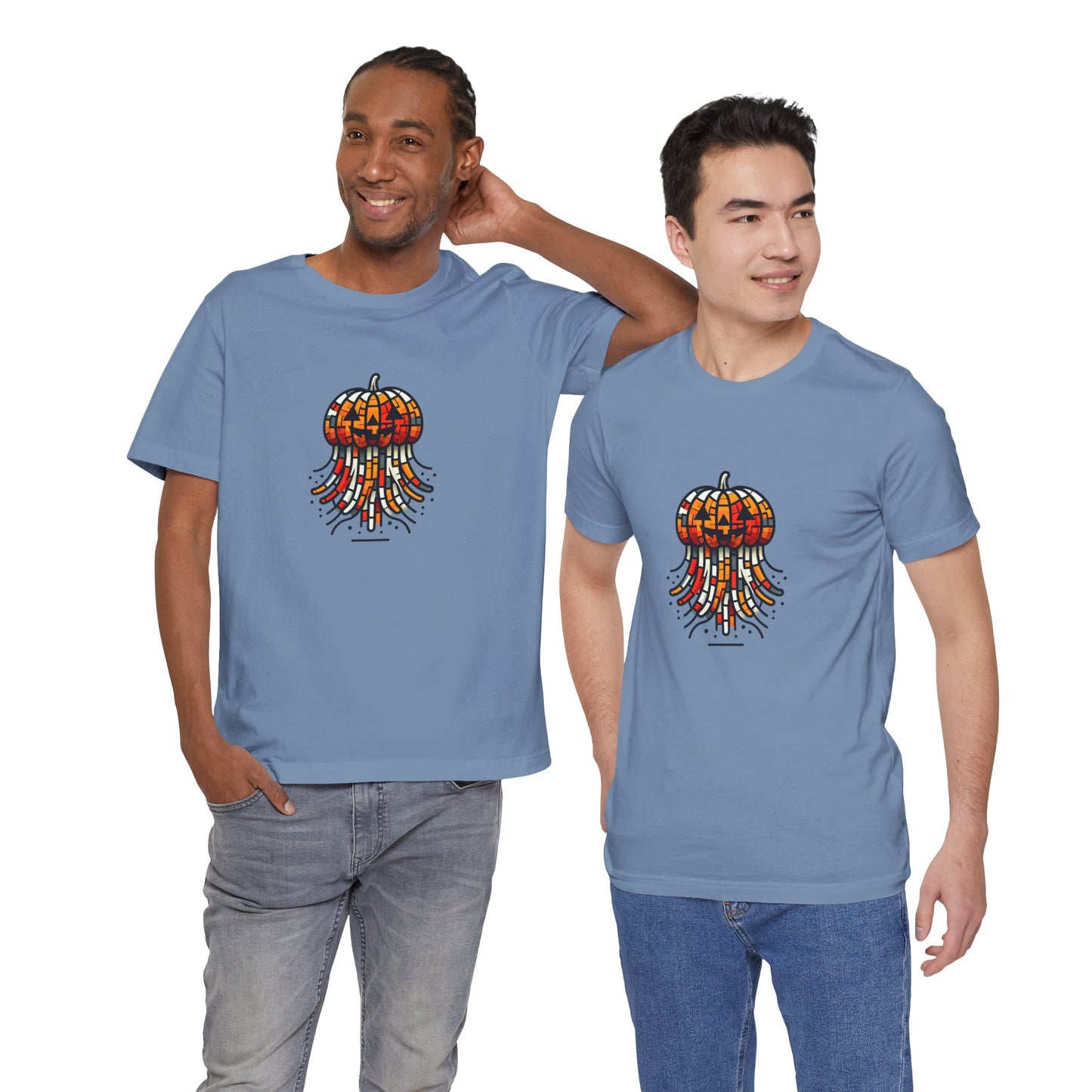 Jack-o'-Lantern Jellyfish Mirthmosphere - Snazzle Tee