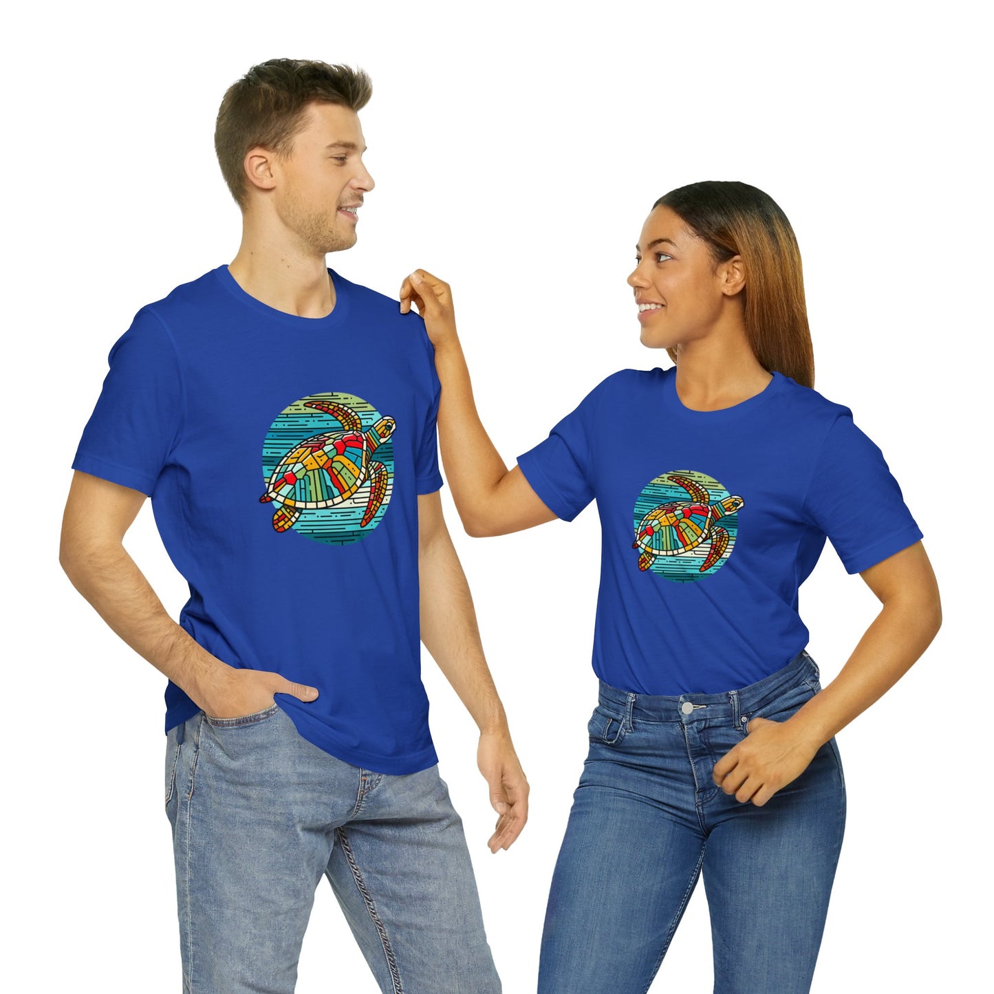 Loggerhead Sea Turtle Kaleidofeel - Snazzle Tee