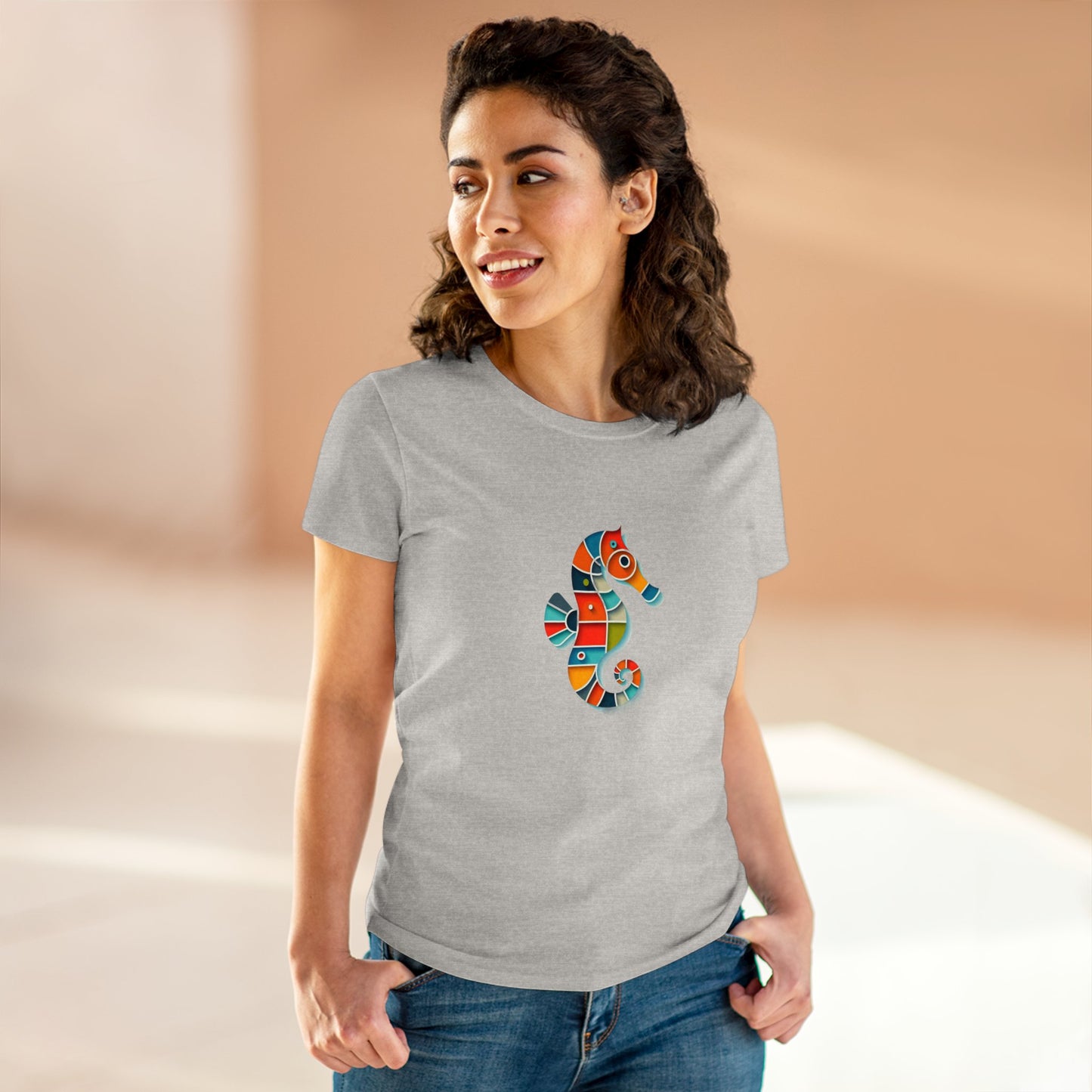 Seahorse Joyblend - Women - Snazzle Tee