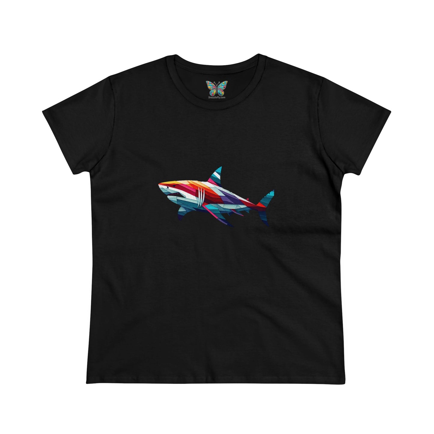 Great White Shark Mysterime - Women - Snazzle Tee