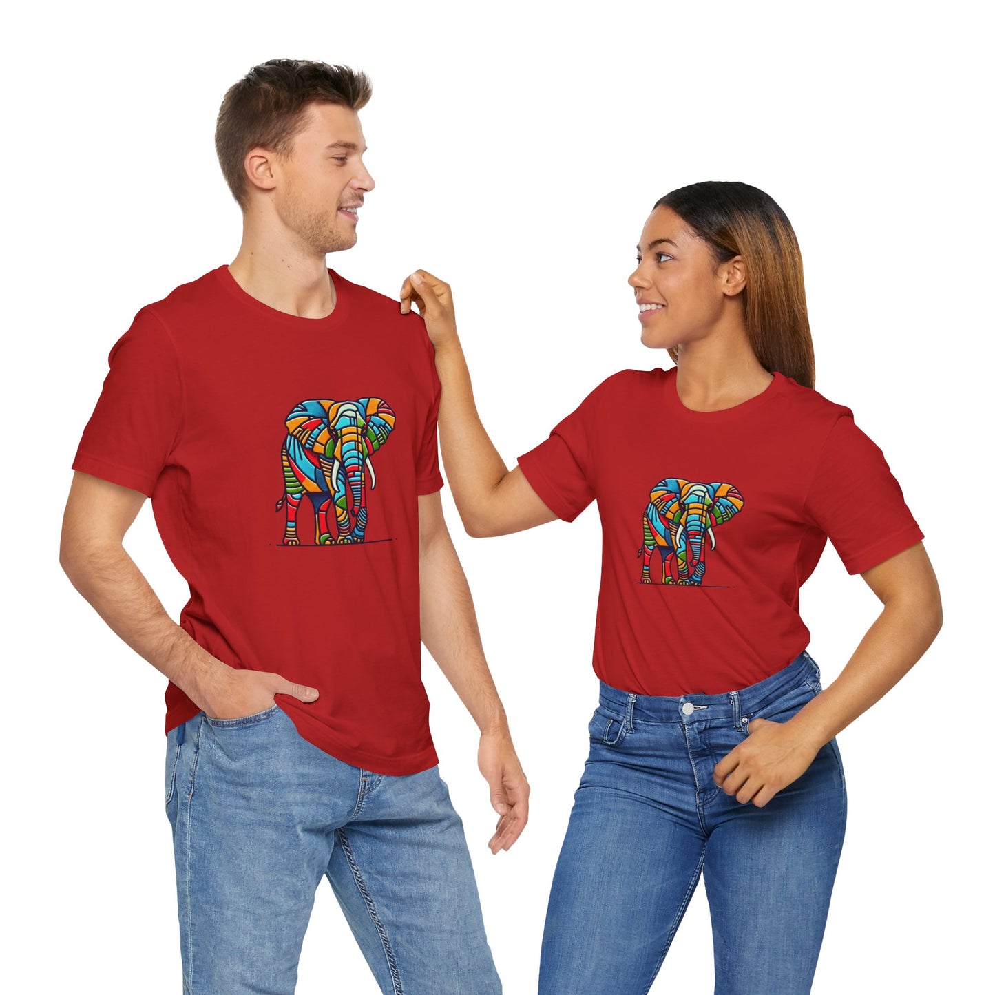 African Elephant Serenitude - Snazzle Tee