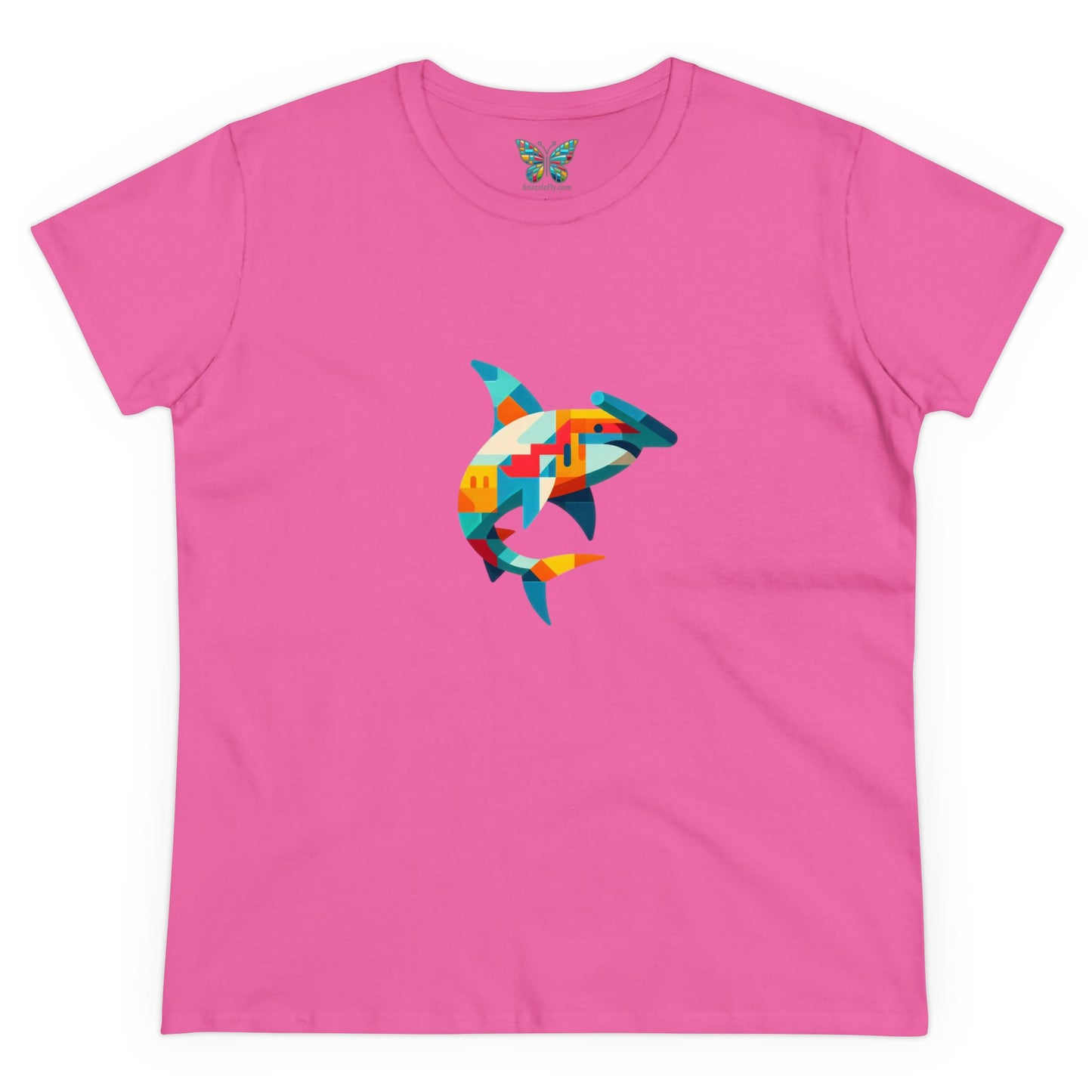 Hammerhead Shark Mosaflow - Women - Snazzle Tee