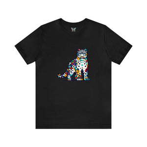 Snow Leopard Mystivibe - Snazzle Tee