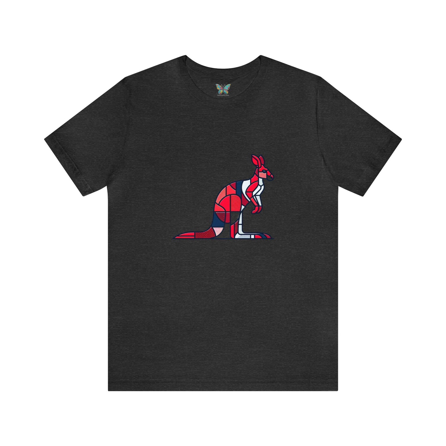 Red Kangaroo Zensweep - Snazzle Tee