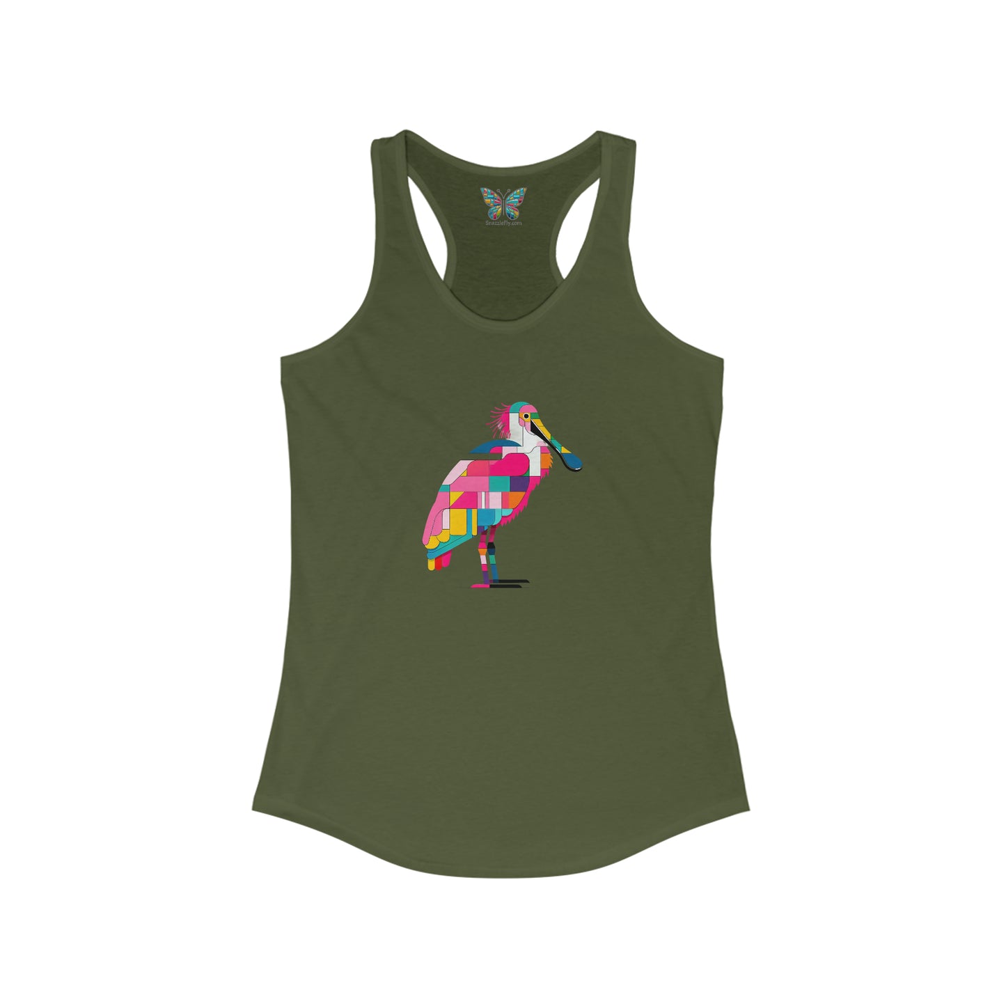 Roseate Spoonbill Jollivex - Women - Snazzle Tank