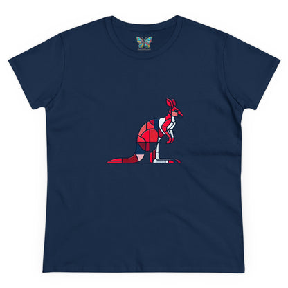 Red Kangaroo Zensweep - Women - Snazzle Tee