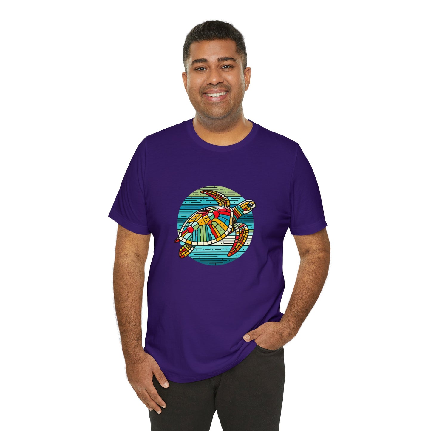 Loggerhead Sea Turtle Kaleidofeel - Snazzle Tee