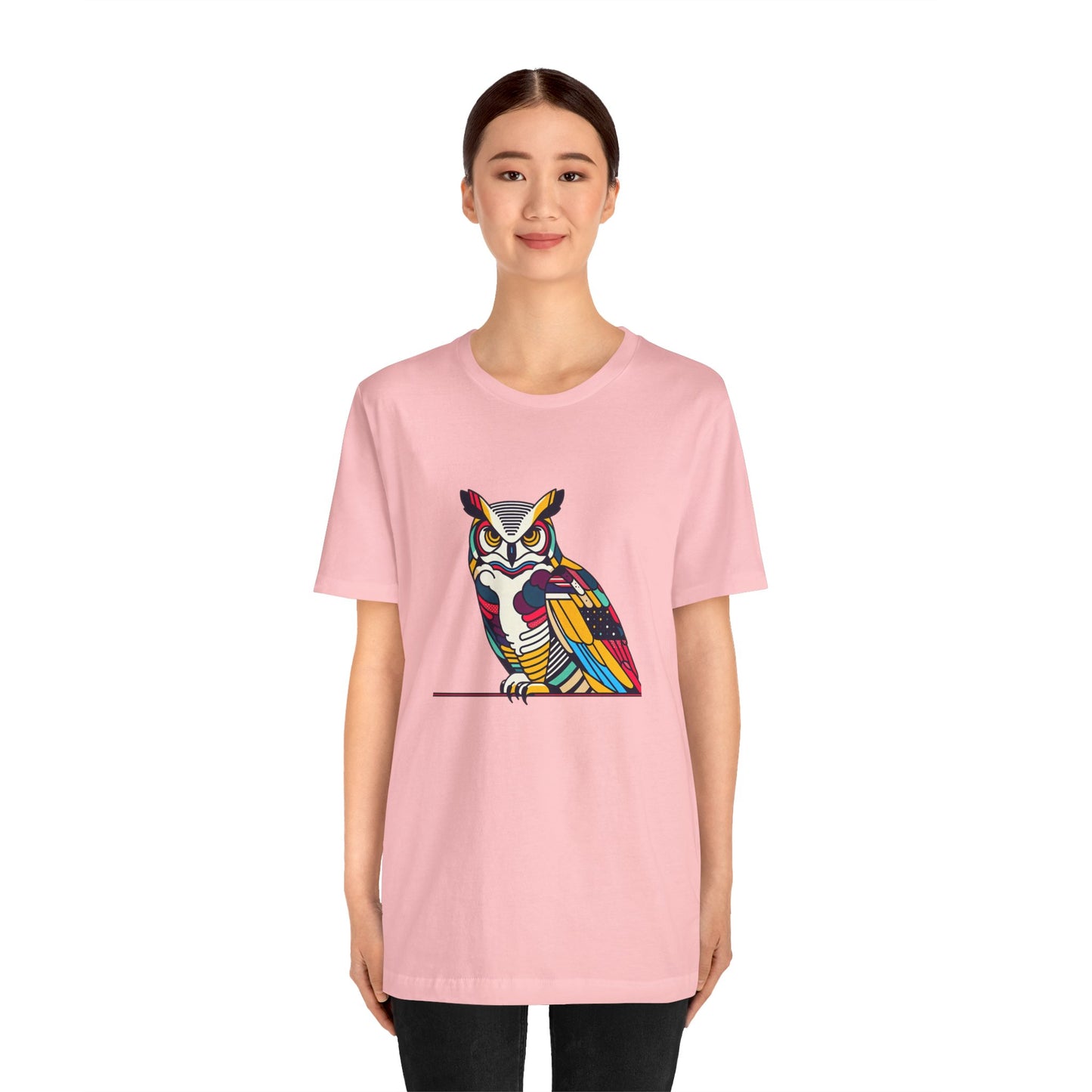 Great Horned Owl Inspyrava - Snazzle Tee