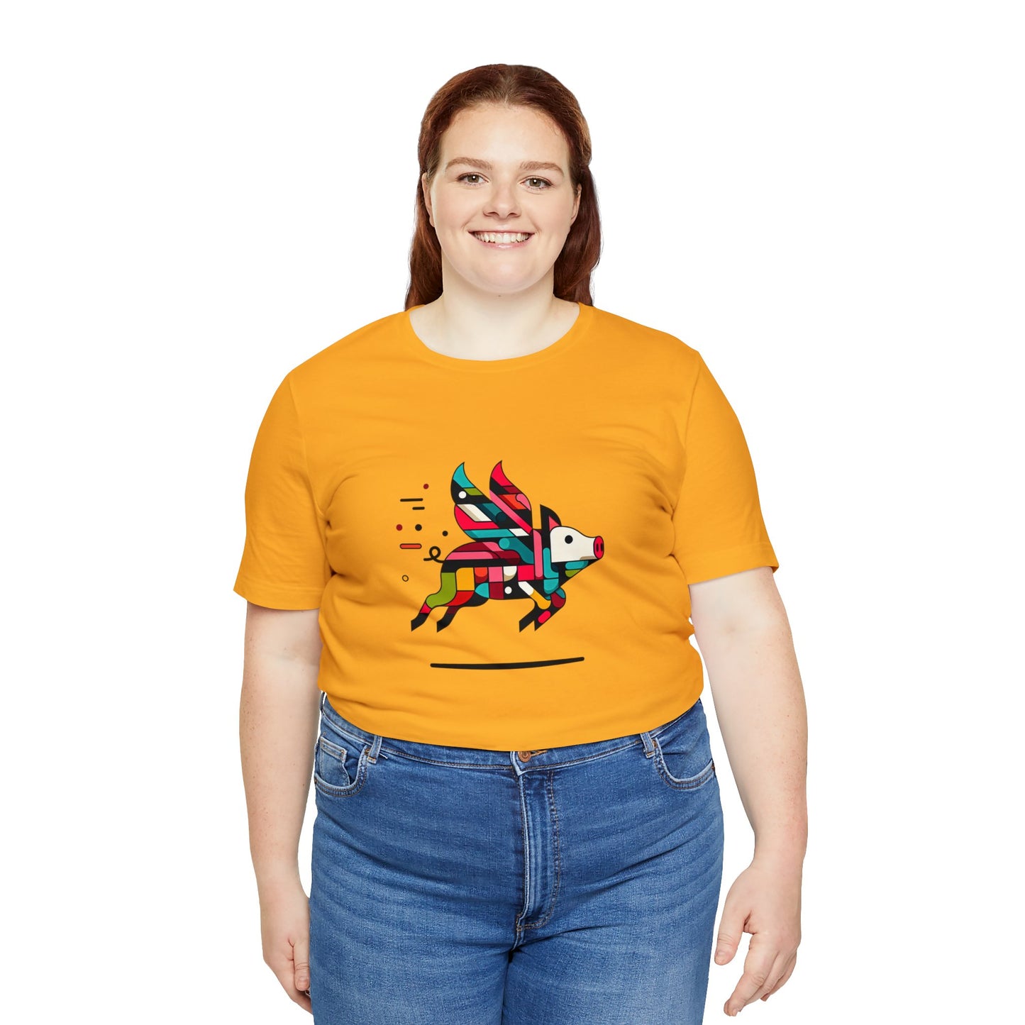 Flying Pig Quirkella - Snazzle Tee