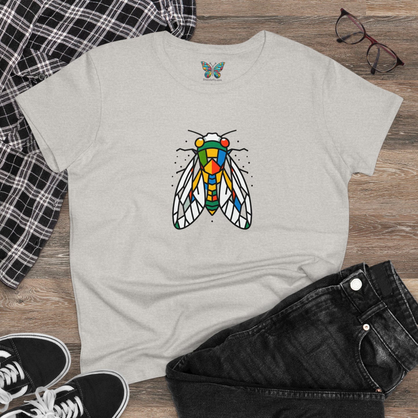 Cicada Colorfest - Women - Snazzle Tee