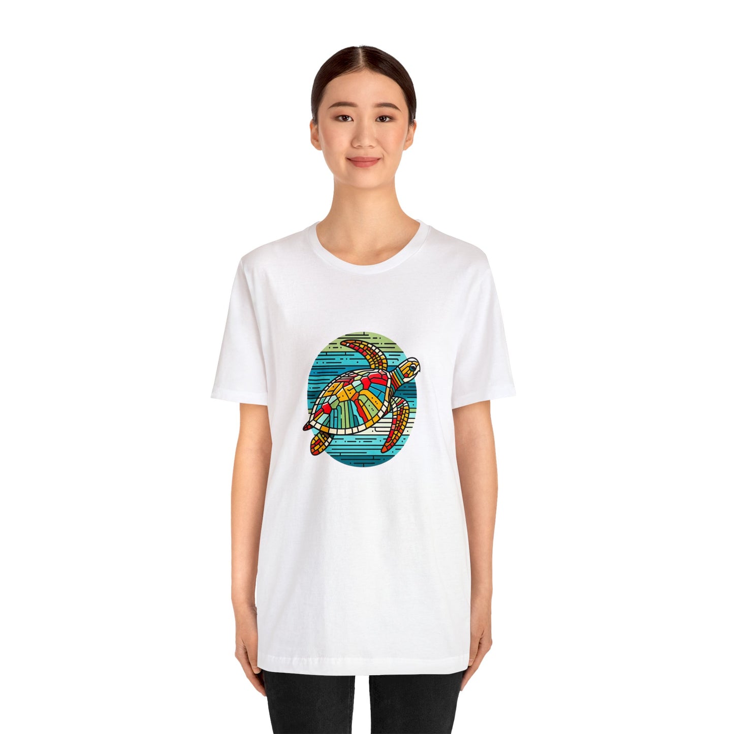 Loggerhead Sea Turtle Kaleidofeel - Snazzle Tee